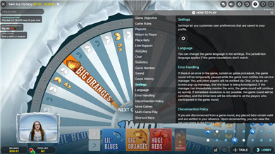 Ice Fishing Einstellungen Screenshot